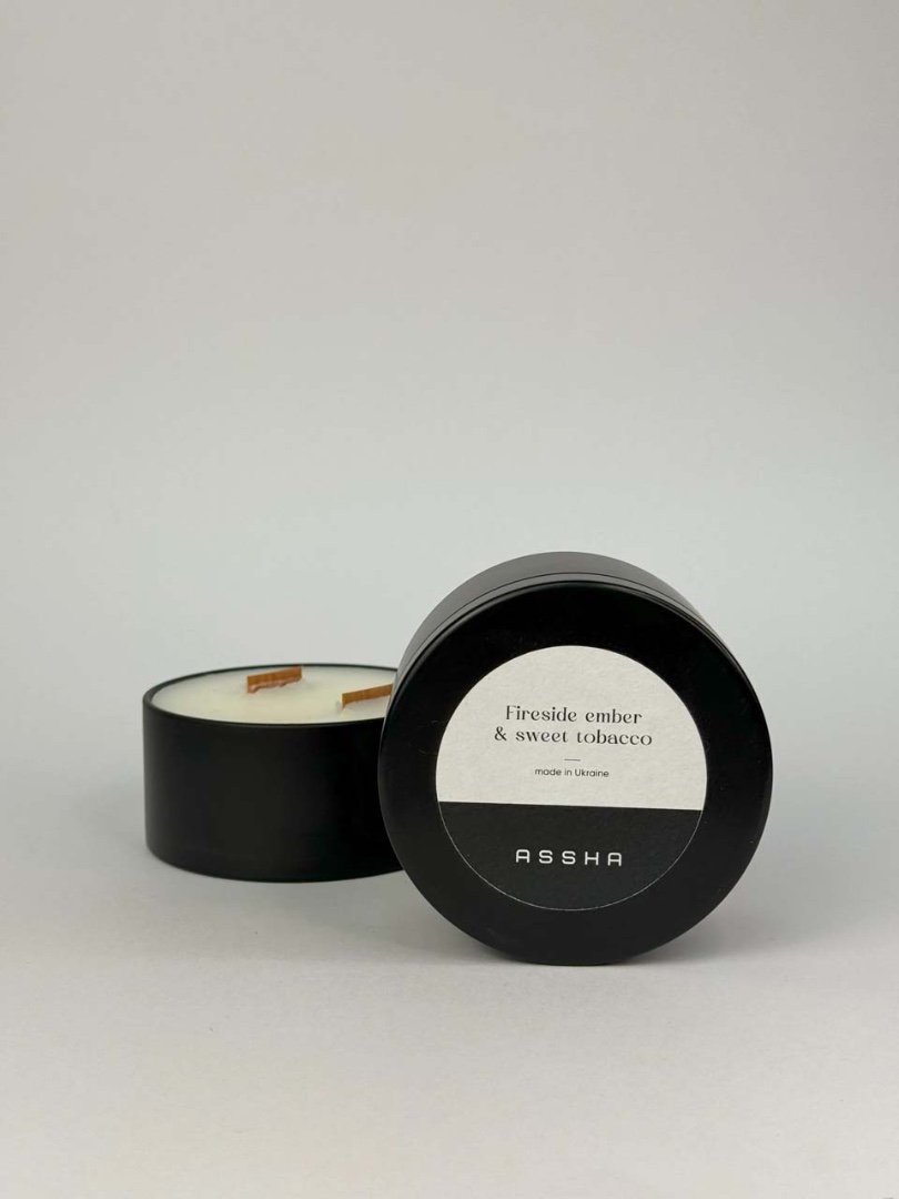 Candle with lid 150ml from ASSHA